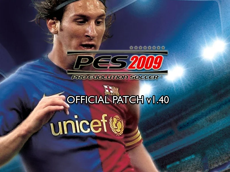 تحميل لعبة PES 2009 كاملة برابط ميديا فاير مباشر