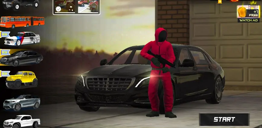 Background لعبة محاكي السيارة driver life car simulator 2025 